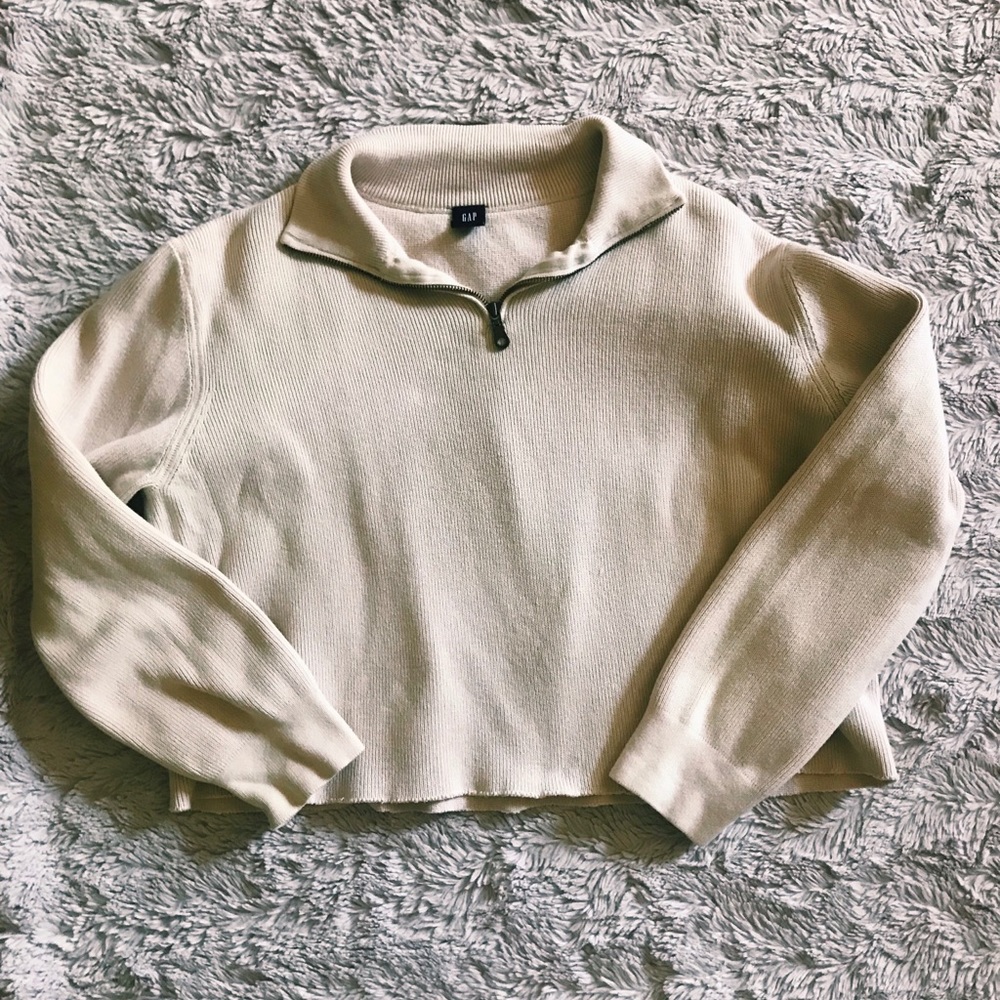 Crop Half Zip